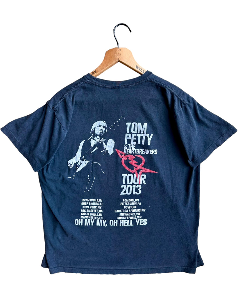 2013 Tom Petty The Heartbreakers Concert Tee Large