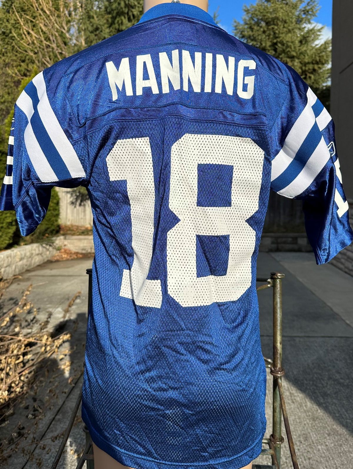 Peyton Manning Colts #18 Reebok NFL Players Football Jersey Adult Medium VG+