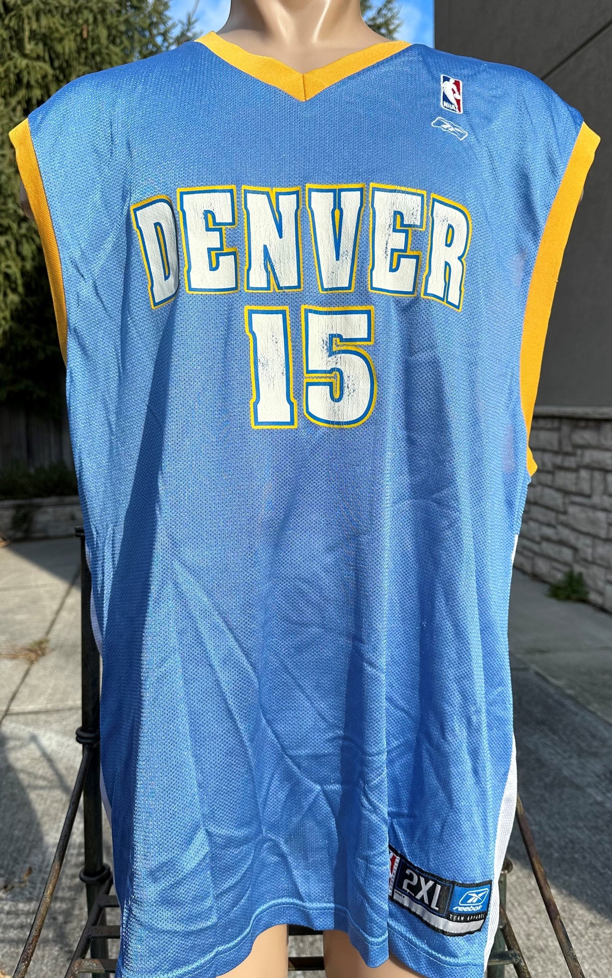 Vintage Reebok Carmelo Anthony Denver Nuggets Jersey (XXL)