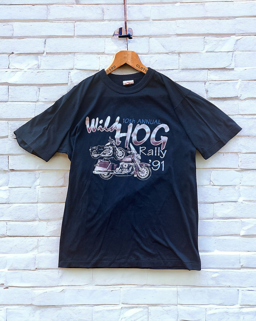 1991 Wild Hog Rally Tee