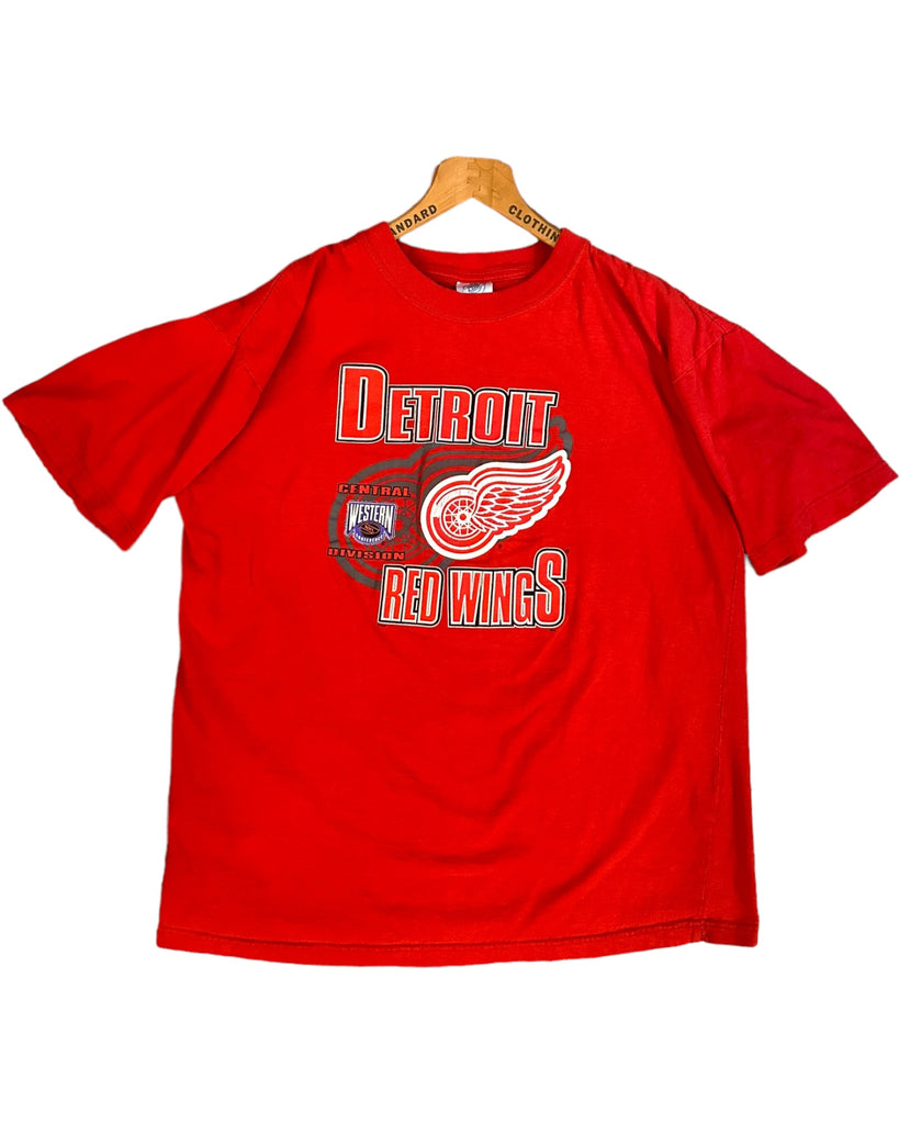 1990s Detroit Red Wings Graphic Tee -Large