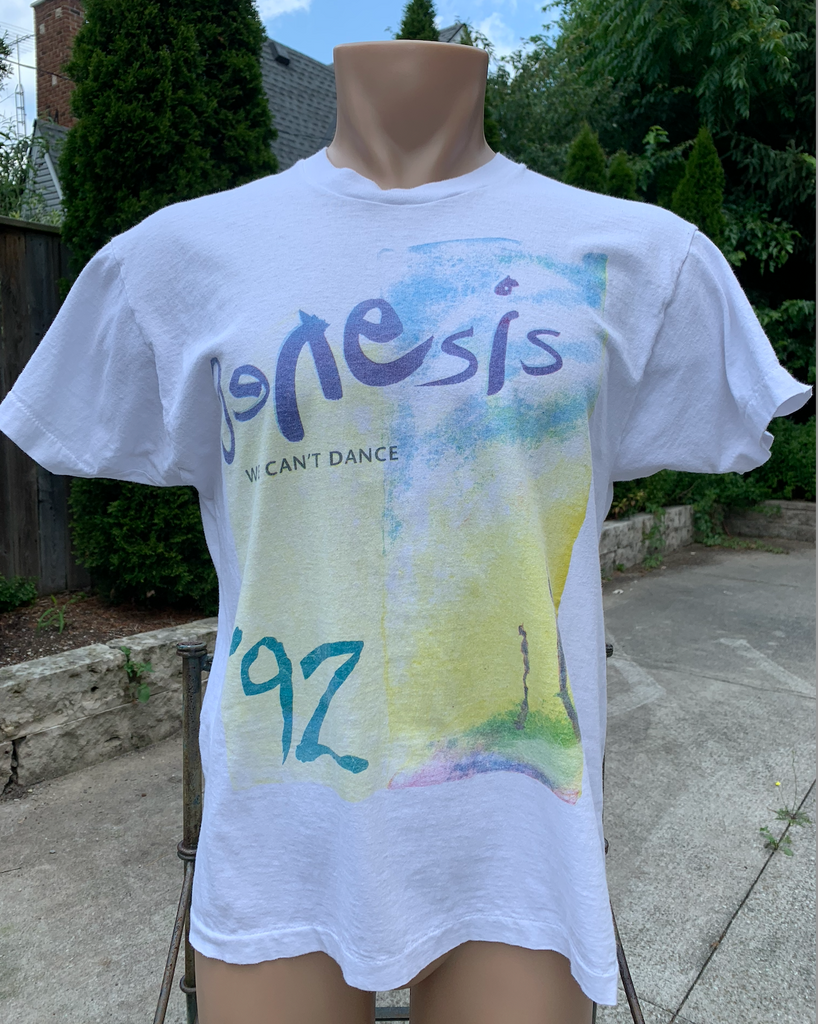 1992 Genesis We Can't Dance Tour Concert Tee -Large