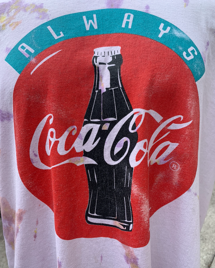 1990s Always Coca Cola Tye Dye -XL