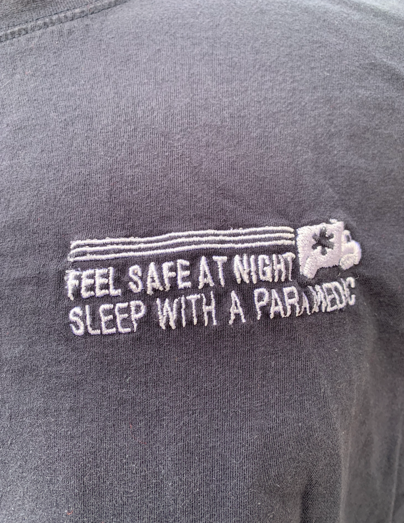 Sleep with a Paramedic Longsleeve -Large
