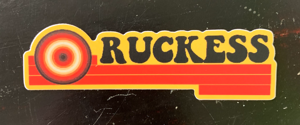 Ruckess Logo Vinyl Sticker