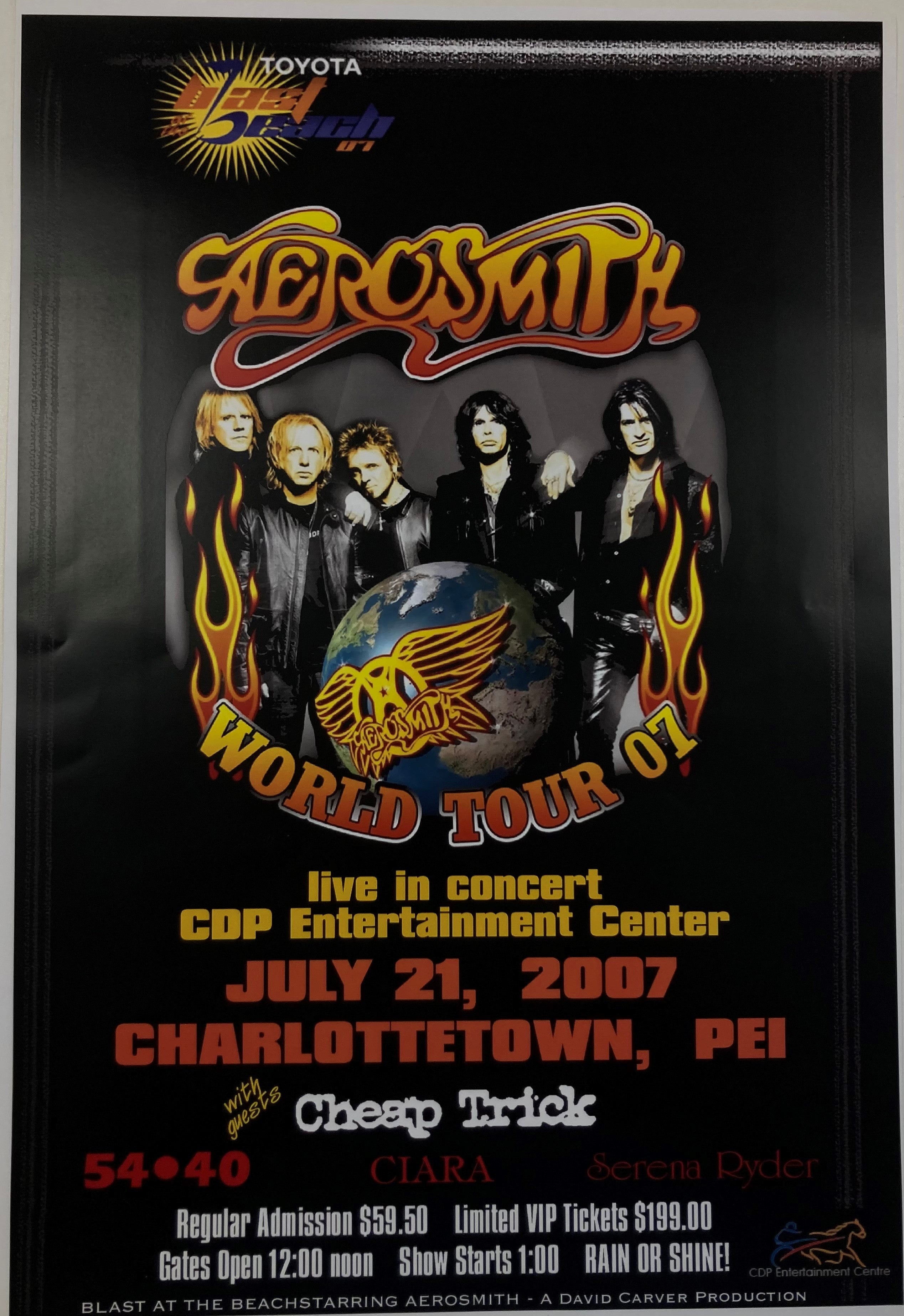 Aerosmith 2007 Concert Poster | Ruckess