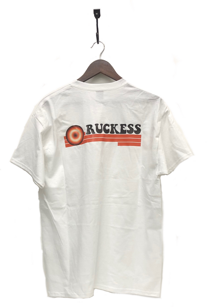 Double Logo Ruckess Pocket Tee (White)