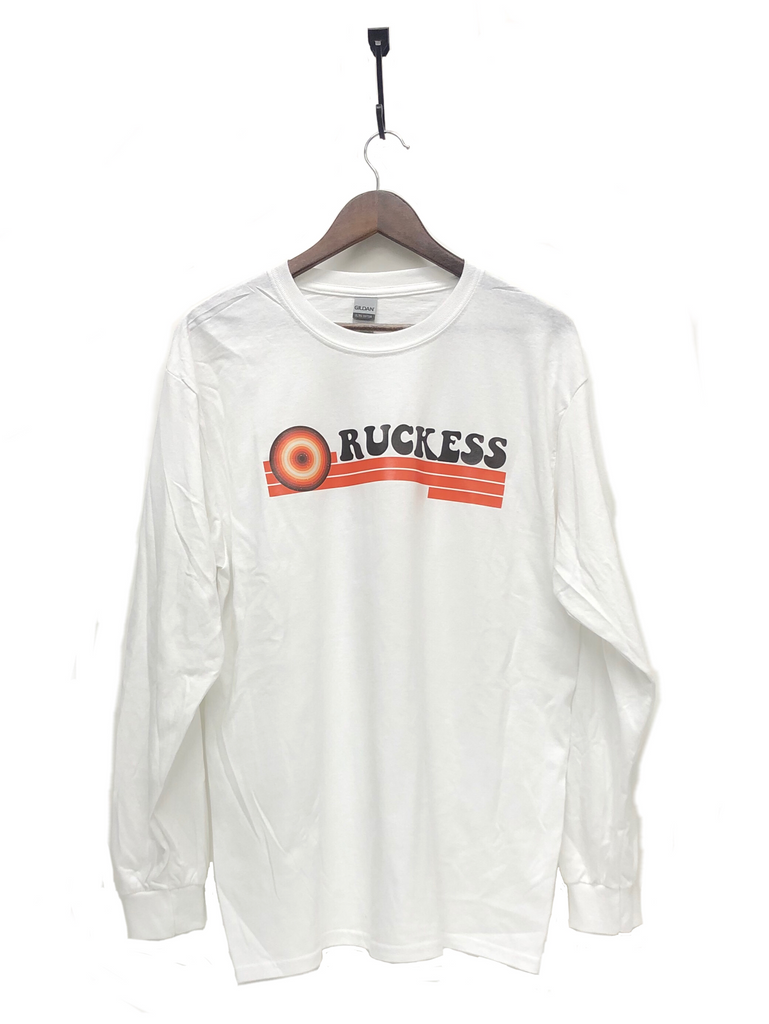 Classic Ruckess Logo Long Sleeve (White)