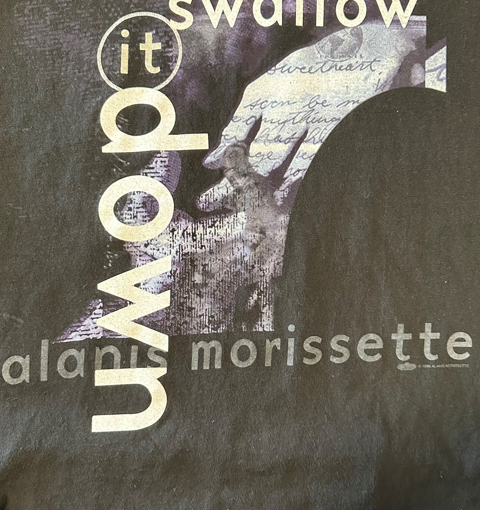 1996 Alanis Morissette Orginal Concert Tee -XL