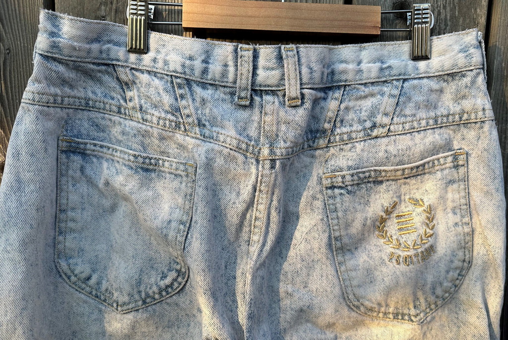 1990s Acid Washed PS Gitano Jeans