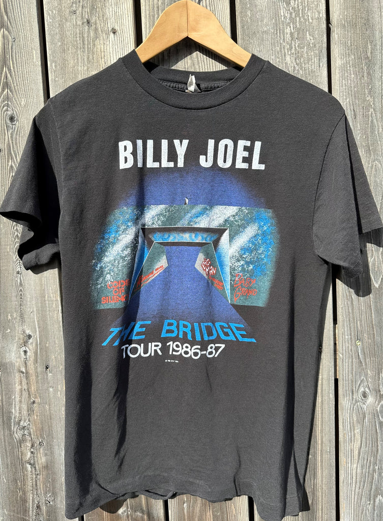 1986 Billy Joel "The Bridge Tour" Tee -Medium