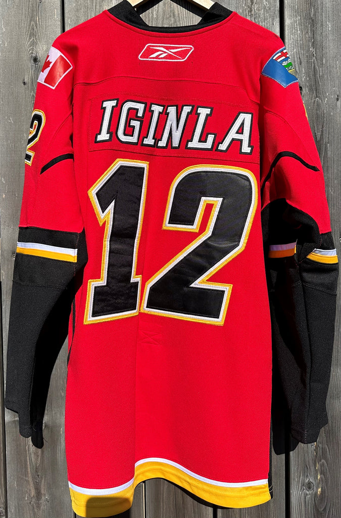 Calgary Flames Jarome Iginla RBK Jersey