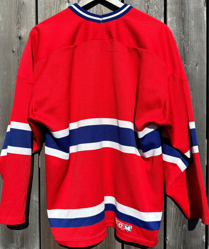 80s/90s Montreal Canadiens CCM Jersey -Large