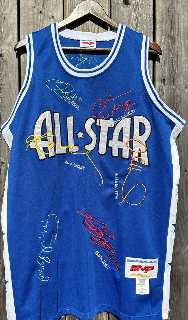 Vintage NBA MVP Signature Series Basketball Jersey -XL