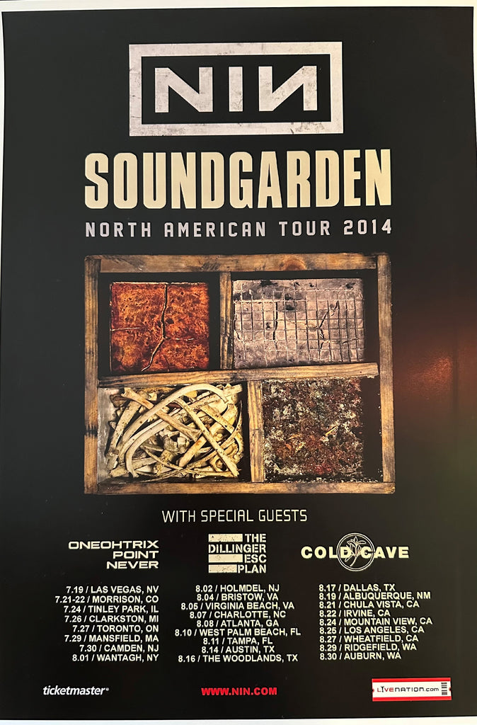 2014 Nine Inch Nails + Soundgarden North American Tour