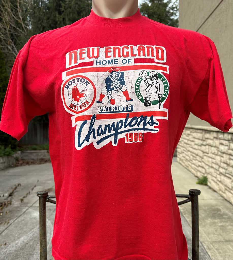 1986 New England Pro Sports Champs Tee (Large)