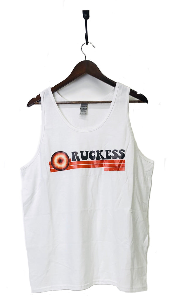 Classic Ruckess Logo Tank Top (White)