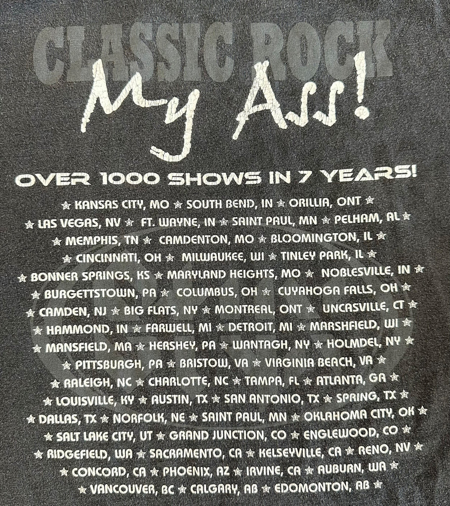 2000s Styx "Classic Rock My Ass" Tee (Medium)