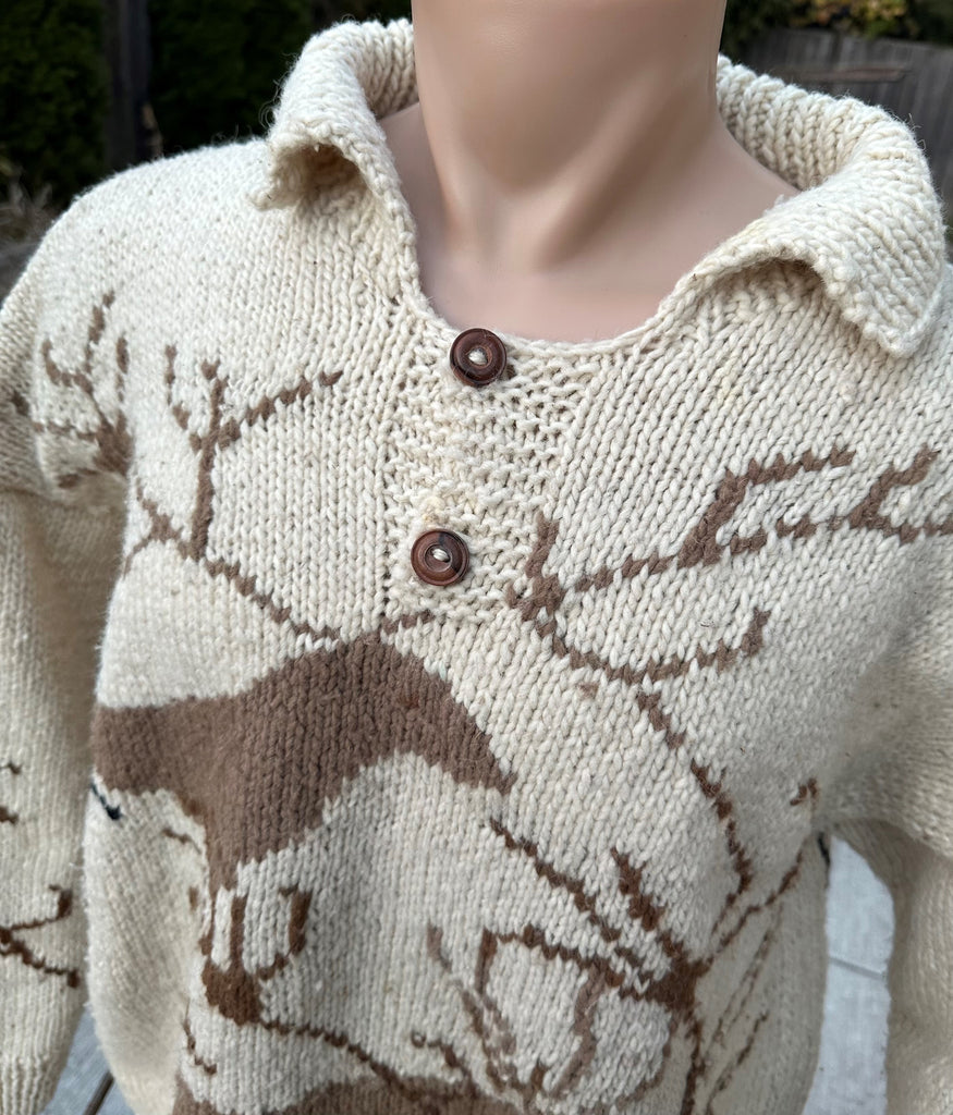 1990s Amos & Andes Wool Sweater (XL/XXL)